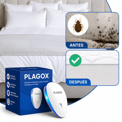 PLAGOX Ahuyentador Ultrasónico